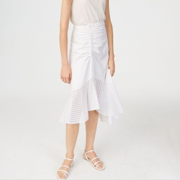 Club Monaco Ruanne Eyelet Skirt - Picture 1 of 2